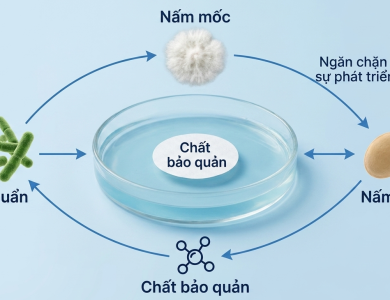 Chất bảo quản trong công thức SLES: Vai trò, loại phổ biến và cách chọn an toàn cho sữa tắm, dầu gội, nước rửa chén